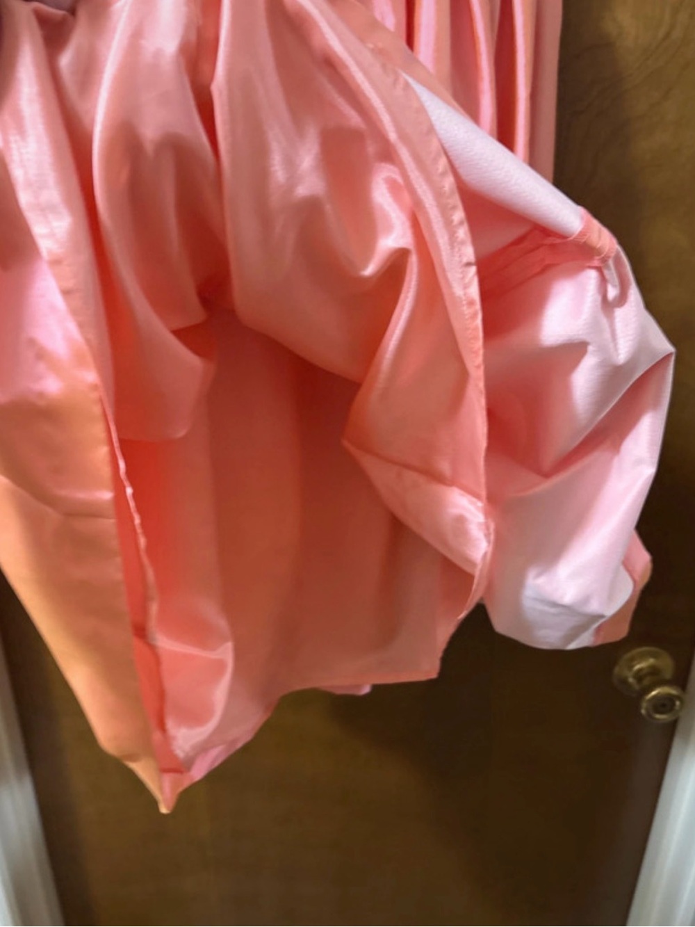 Eliza J Coral Pink Sleeveless Midi Dress with Pleated Waist - Picture 9 of 9